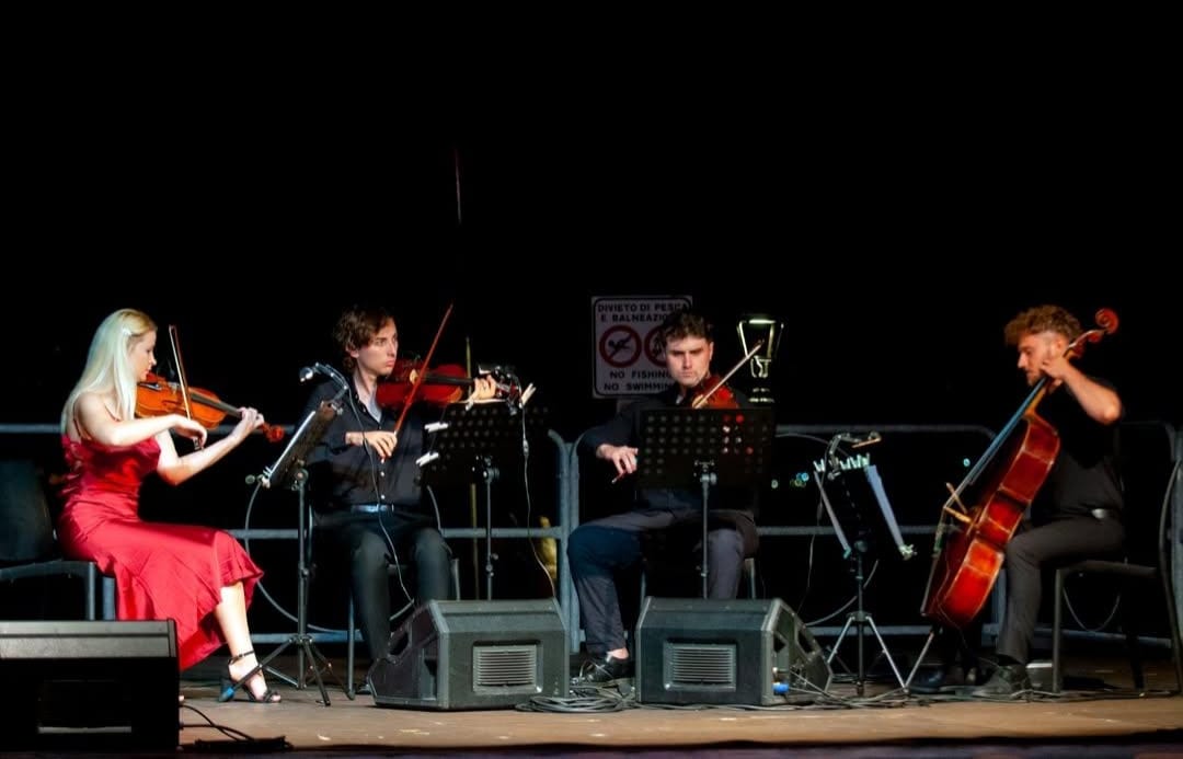 Live a Lerici 8 agosto 2025 — Sunrise String Jazz Quartet